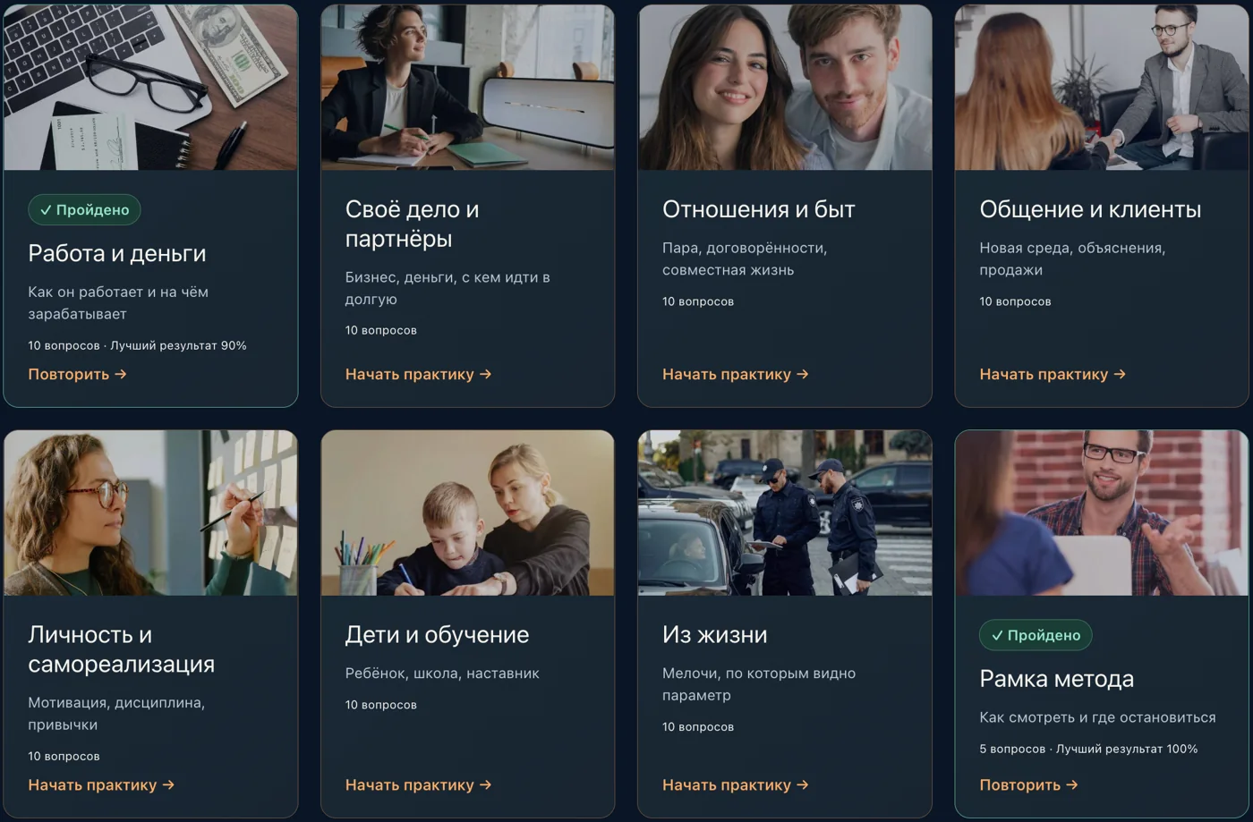 Восемь тем живой практики Академии: работа, отношения, общение и другие ситуации