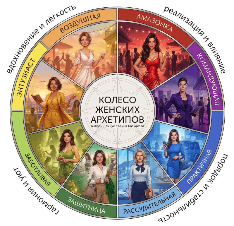 8 женских архетипов