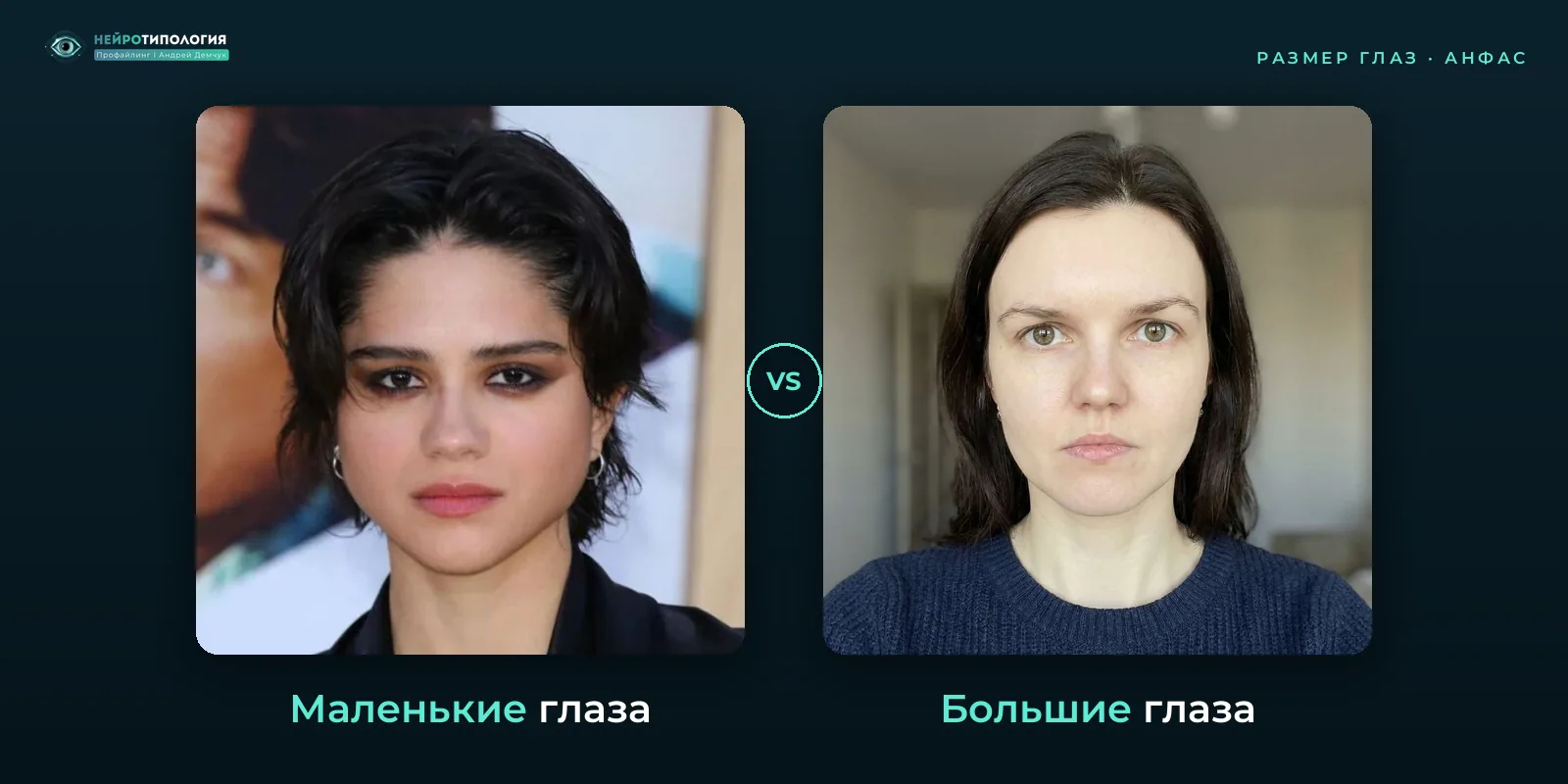 Маленькие глаза и большие глаза: сравнение, фото анфас Маленькие глаза и большие глаза: сравнение, фото анфас