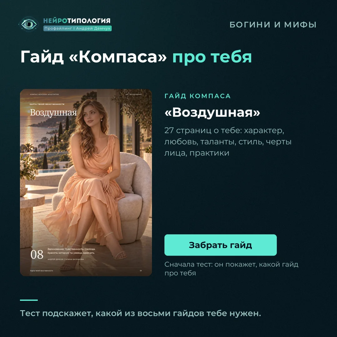 Гайд Компаса женских архетипов «Воздушная»