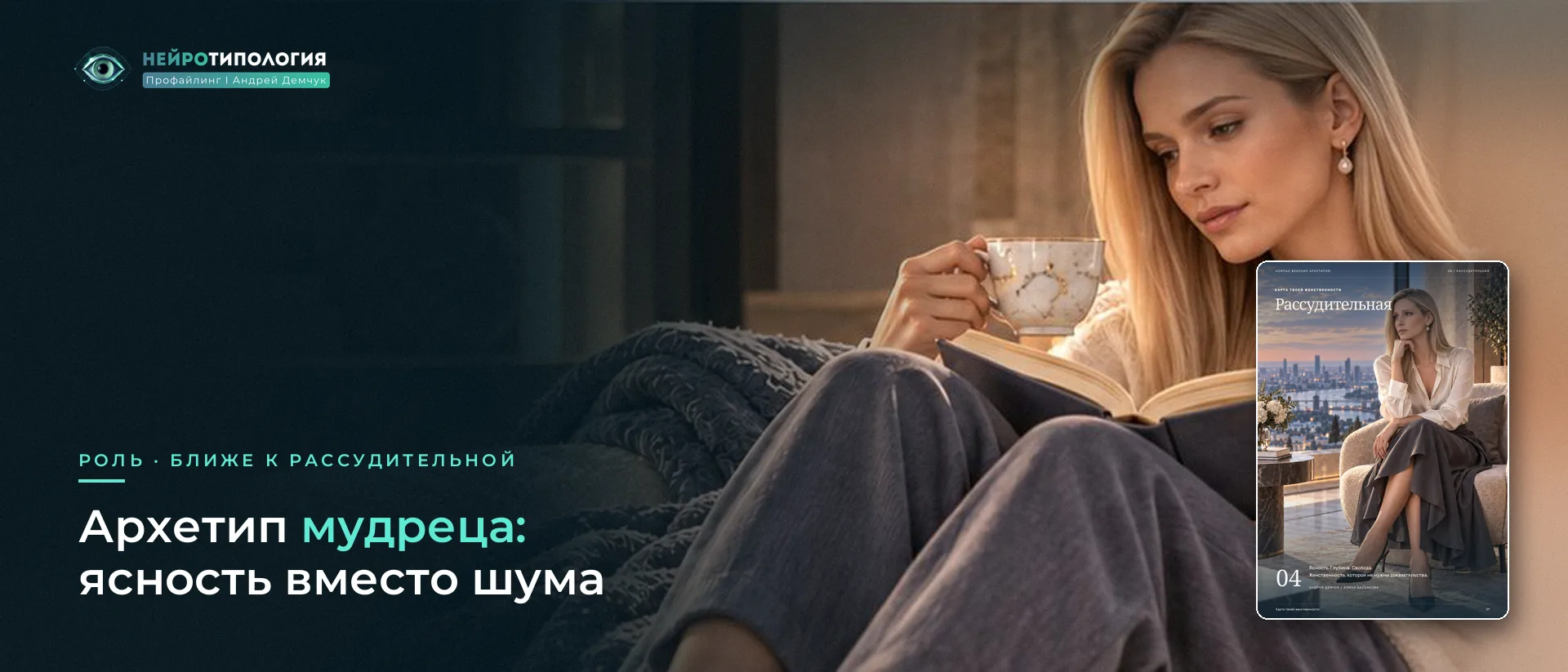 Архетип мудреца у женщины: ясность вместо шума