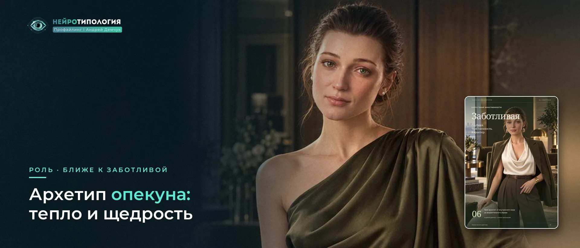 Архетип опекуна у женщины: тепло и щедрость